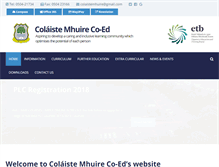 Tablet Screenshot of cmco.ie