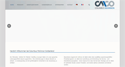 Desktop Screenshot of cmco.ch